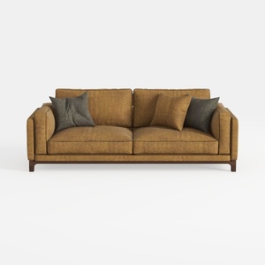 Get Set Style Sofa Couches, 86" Loveseat Mid Centu