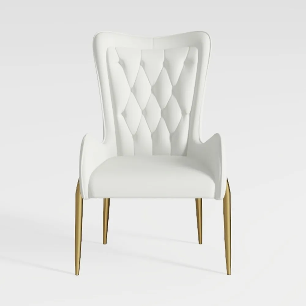 Best Master Terracotta Velvet Upholstered Dining