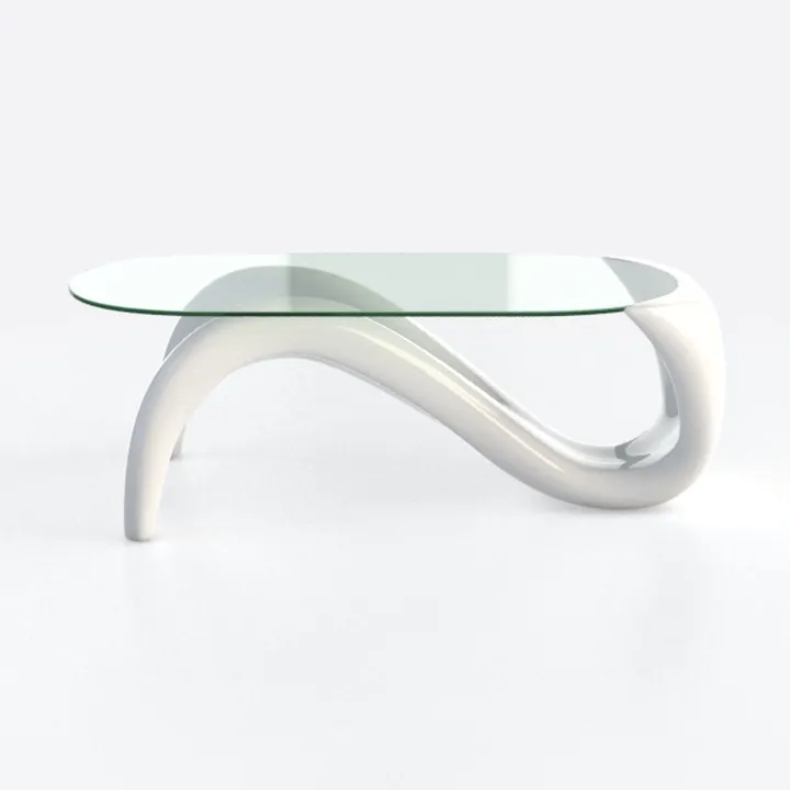 Rectangle Dining Table for 6 People, 63 inch Moder