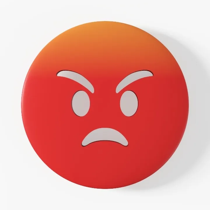 POUTING FACE-Emoji