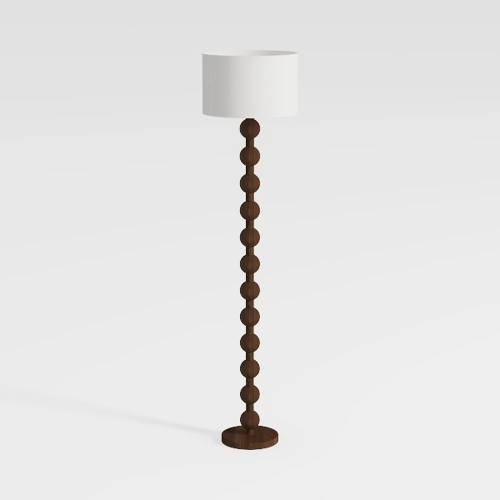 BOBOMOMO 27" Farmhouse Table Lamps with USB-A
