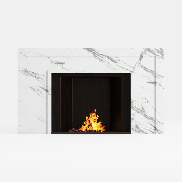 background wall with fireplace-Design on FIRE!