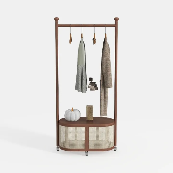 Solid Wood Coat Rack, Coat Rack Freestanding with