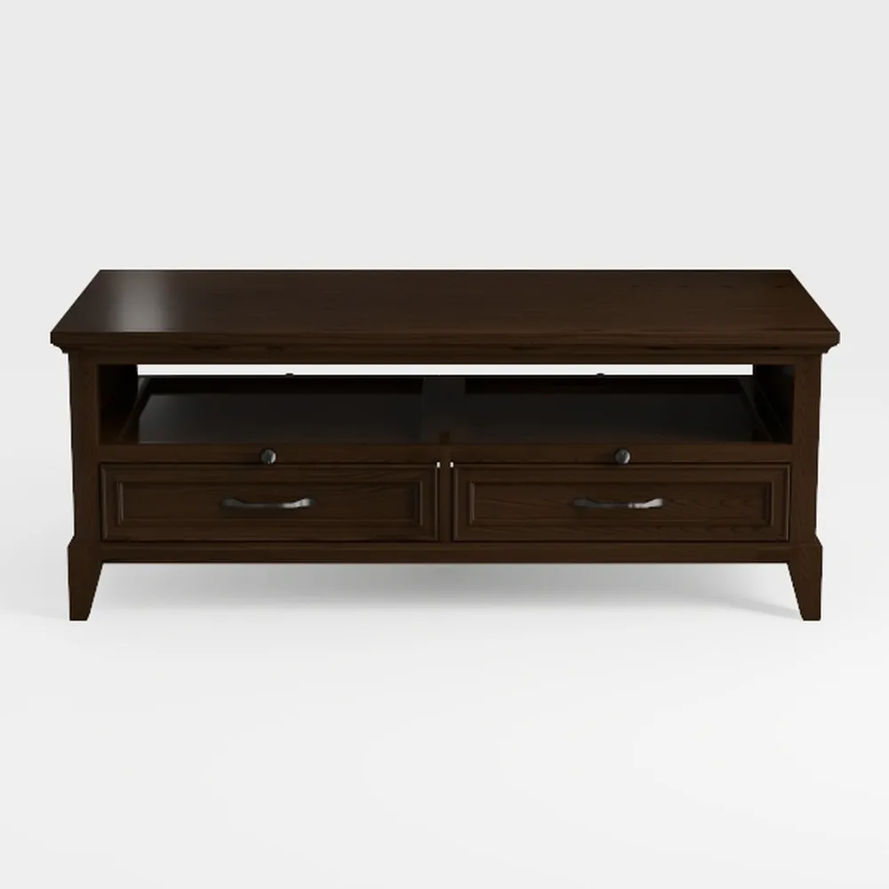 SIMPLIHOME Warm Shaker Coffee Table - 48 inch Wide