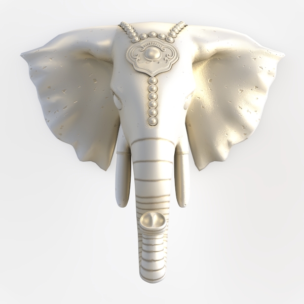 Wall Decor 27 - White Elephant