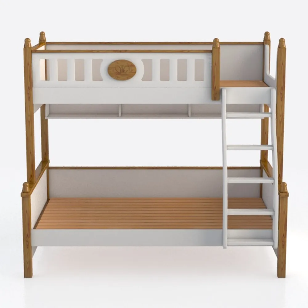 Pemberly Row Transitional Twin-Over-Twin Solid Woo