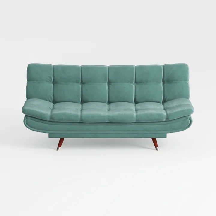 48" Small Loveseat for Small Spaces, Upholstered D
