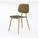 Dining Chairs Set of 2, Modern Dining Chairs with Left 45 Degree View