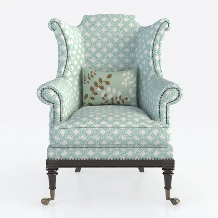 PU Leather Accent Chair, Upholstered Living Room