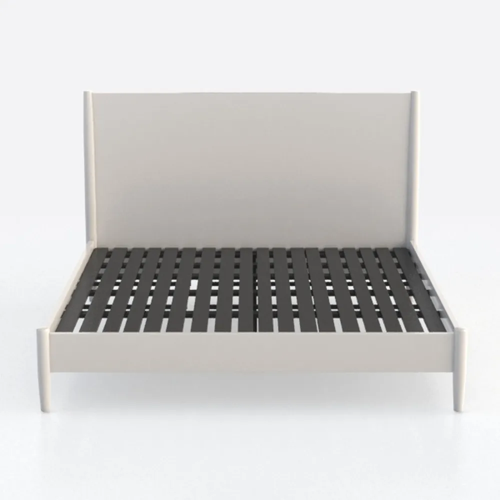 TREATLIFE HOME Tufted Upholstered Platform Bed wit