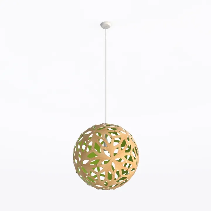 Flower Glass Pendant Light Vintage Kitchen Hanging