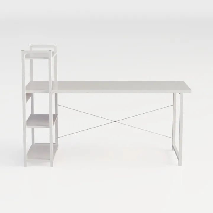 EXCEFUR Home Office Desk, Modern Wood Computer