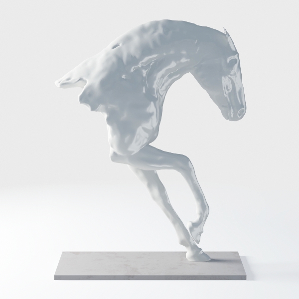 horse sculpture-Installation Art