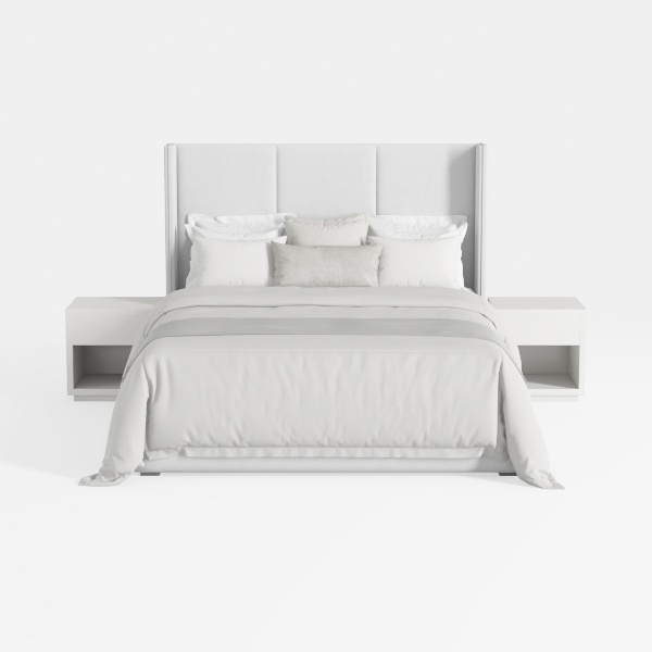 Roundhill Furniture Clelane Wood Bedroom Set with