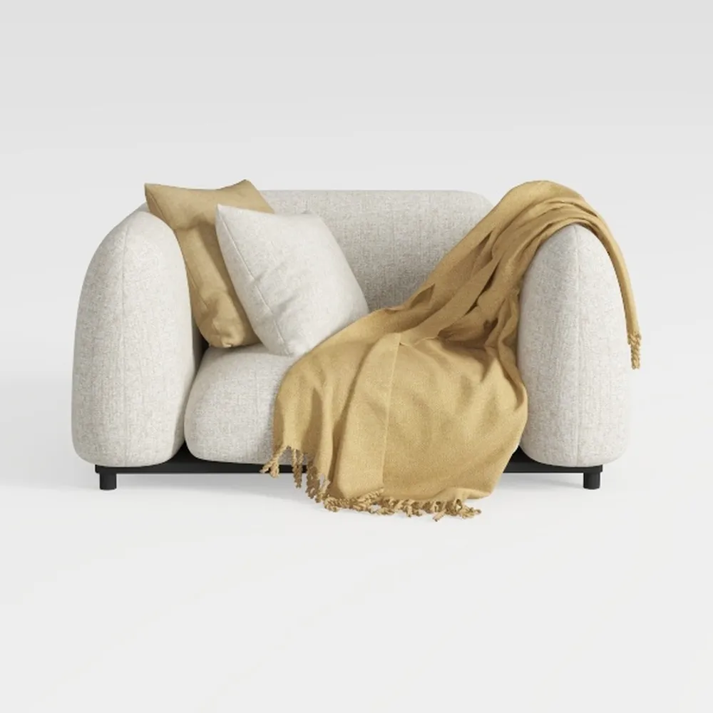 Setawix 50" Oversized Single Sofa Chairs,Large Acc