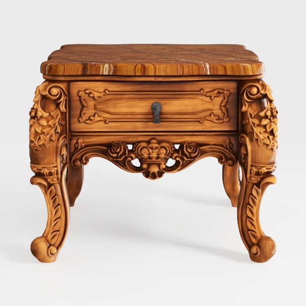 side table-Tuscan Style