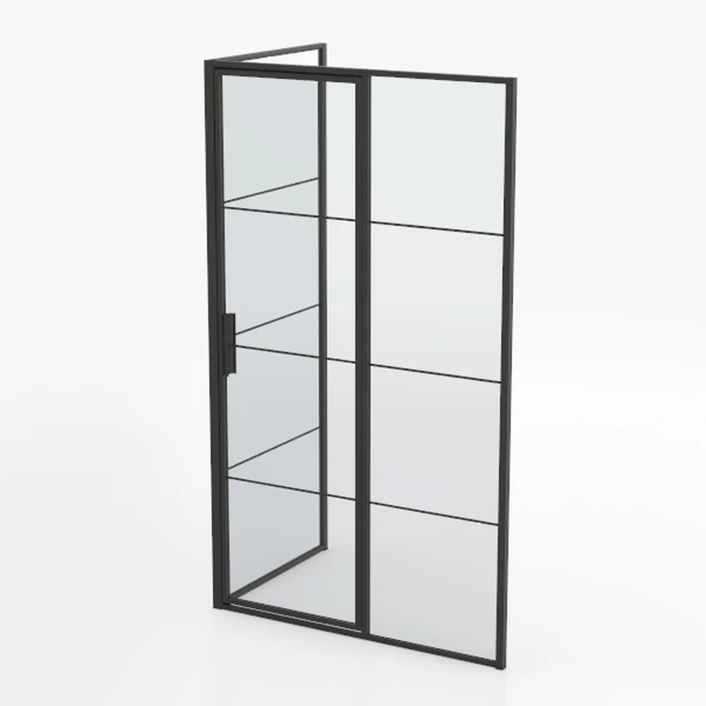 CKB Corner Shower Enclosure, 36" L x 36" W x 72"