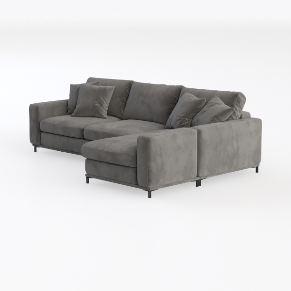 108” Modular Sectional Sofa, Cloud Sectional Couch | Homestyler