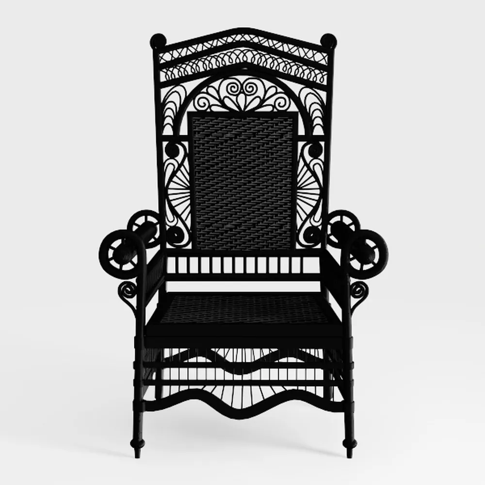 Folding Rocking Chair - Multi-Functional Adjustabl