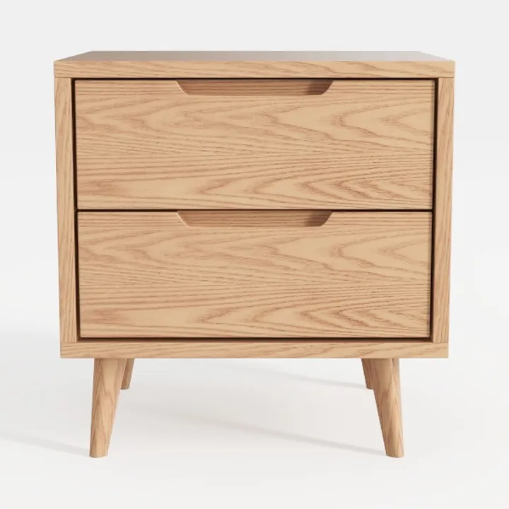 Baxton Studio Hosea Japandi Carved Honeycomb