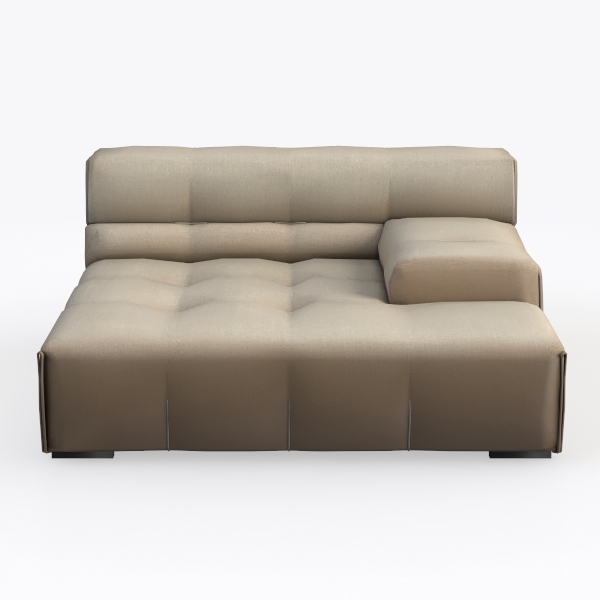 POVISON 31&quot; Modular Sectional Armless Sofa for Liv
