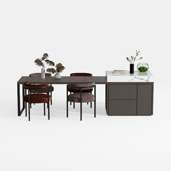 JCPQDWTD Tavolo da Pranzo Pieghevole a Parete per Piccoli spazi Tavolo da Parete in MDF Convertibile per Ufficio Camera da Letto Cucina Nero 120 * 50 cm (47 * 20 Pollici)