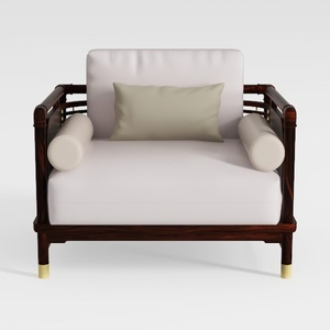 JONATHAN Y SFB1002A Gable 3-Seat Mid-Century