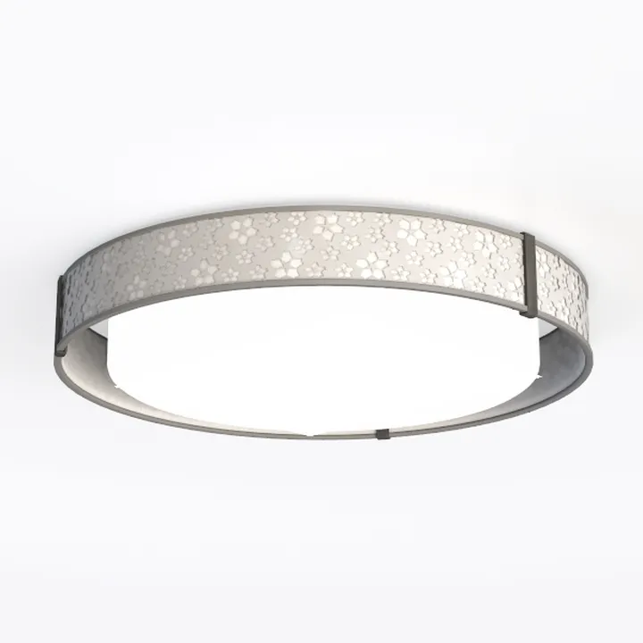 Semi Flush Mount Ceiling Light, Sloped Nursery