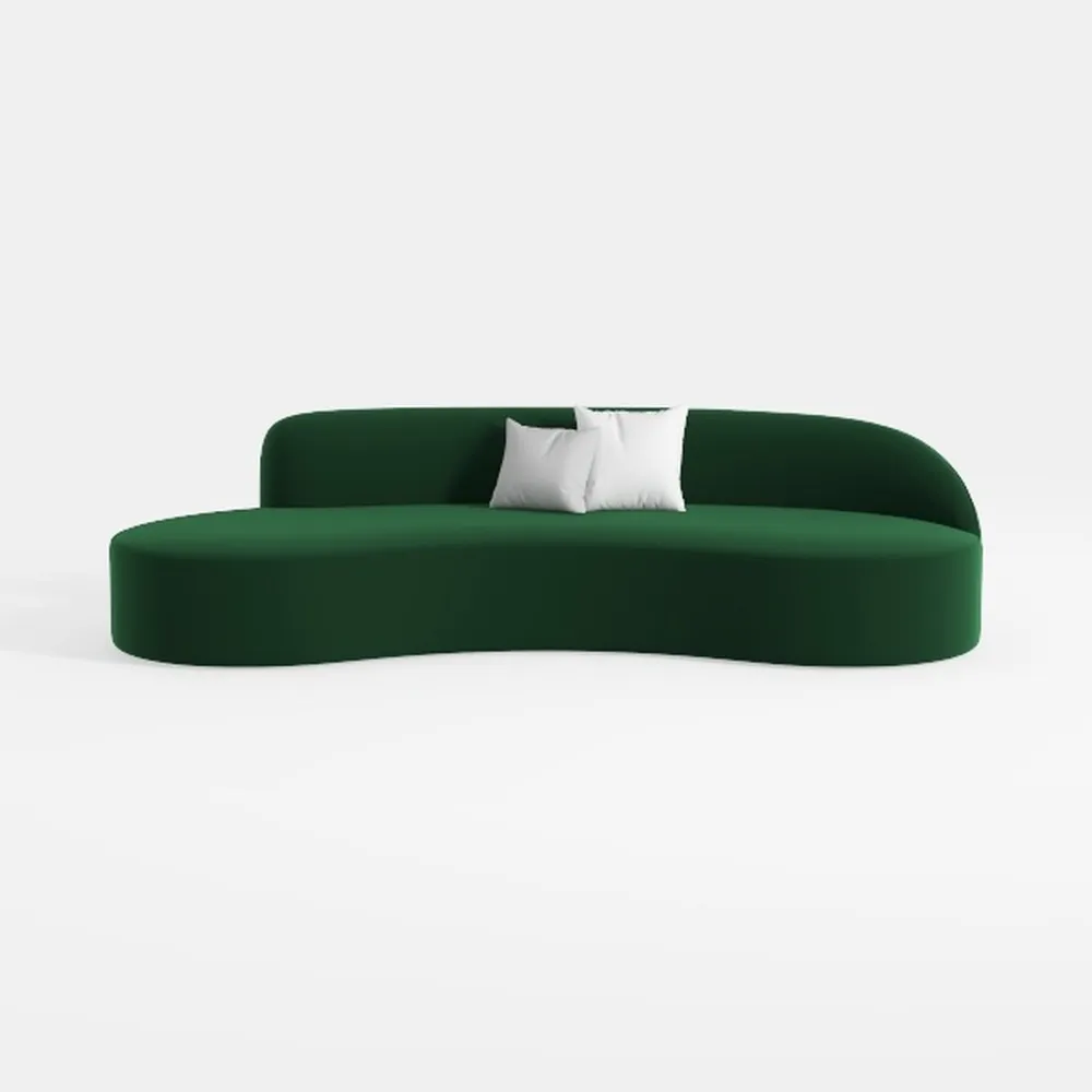 Sectional Couches - Stylish Curved Sectional Sofa