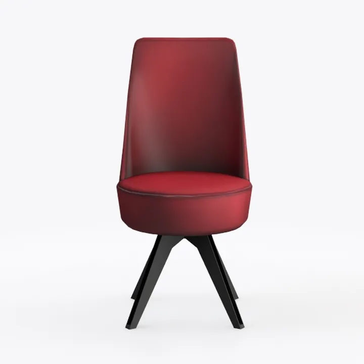 Oakley Chair in Desert Rose Faux Leather with Gold