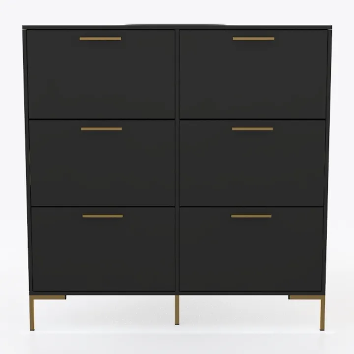 Shoe Storage Cabinets, 16 Pairs Free Standing Shoe