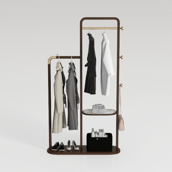 Solid Wood Coat Rack, Coat Rack Freestanding