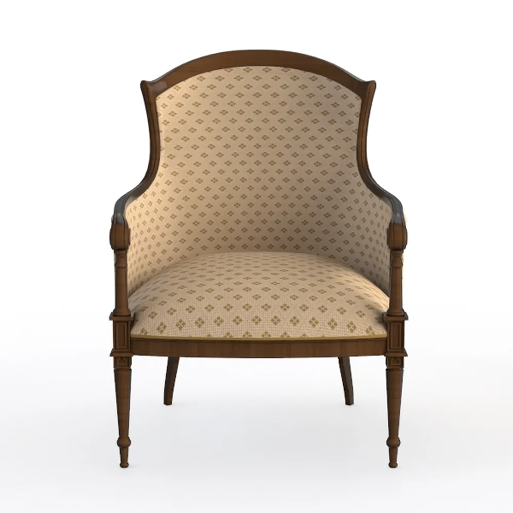 TINA'S HOME Rattan Desk Chair, Upholstered Home Of