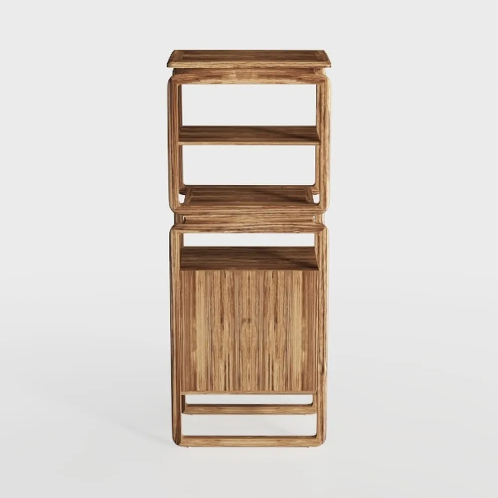 IRONCK Tall Bookcase with LED Lights, 70 in