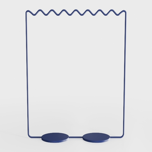 clothes rack-Klein Blue