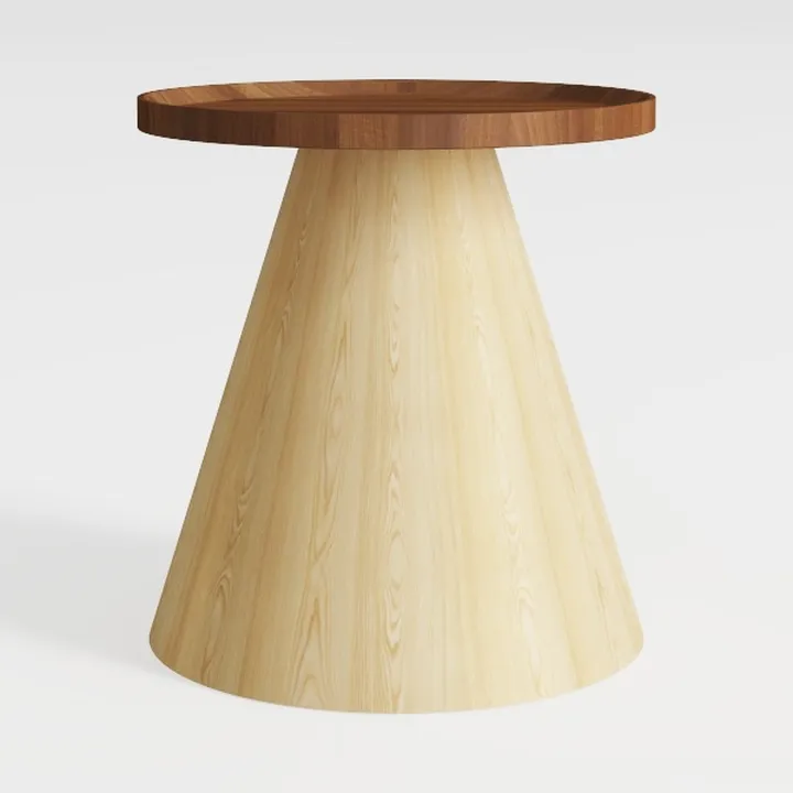 Round Dining Table, 45 Inch Small Dining Room 