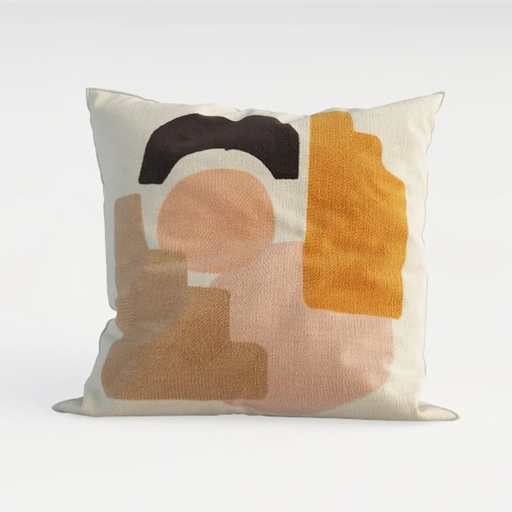 Smiling Pillow Cover Decorative Throw Pillow