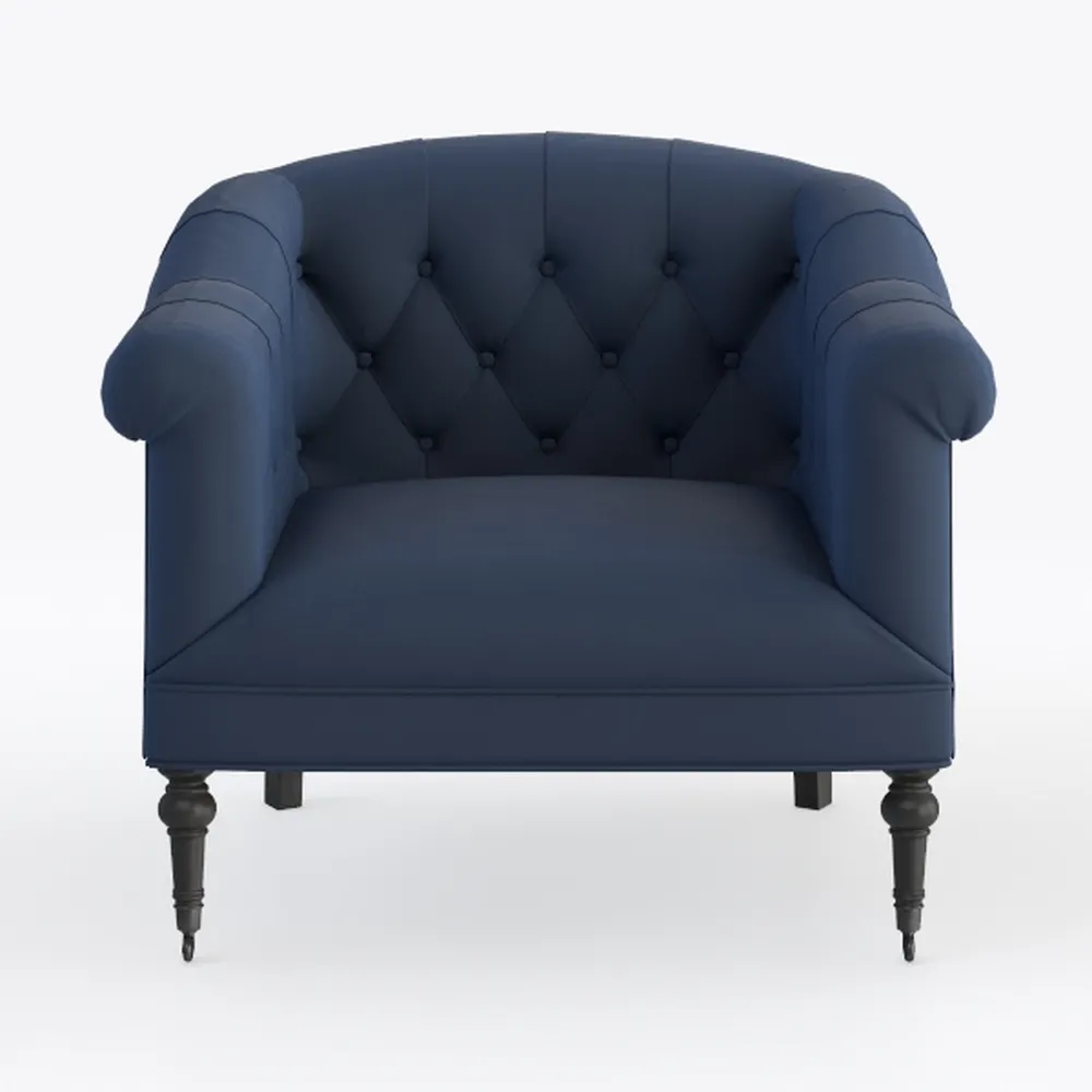 Jennifer Taylor Home Katherine Accent Chair, Navy 
