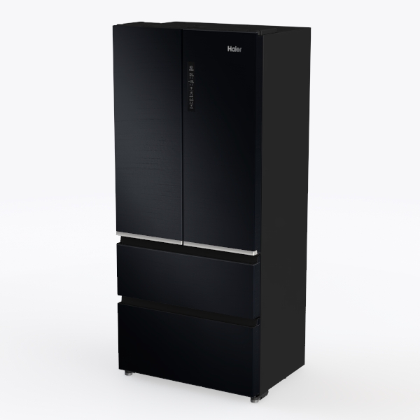 WANAI Double Door Small Refrigerator with Freezer