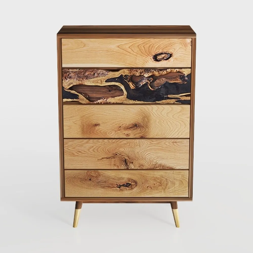 Shoe Storage Cabinet for Entryway: Rustic Brown