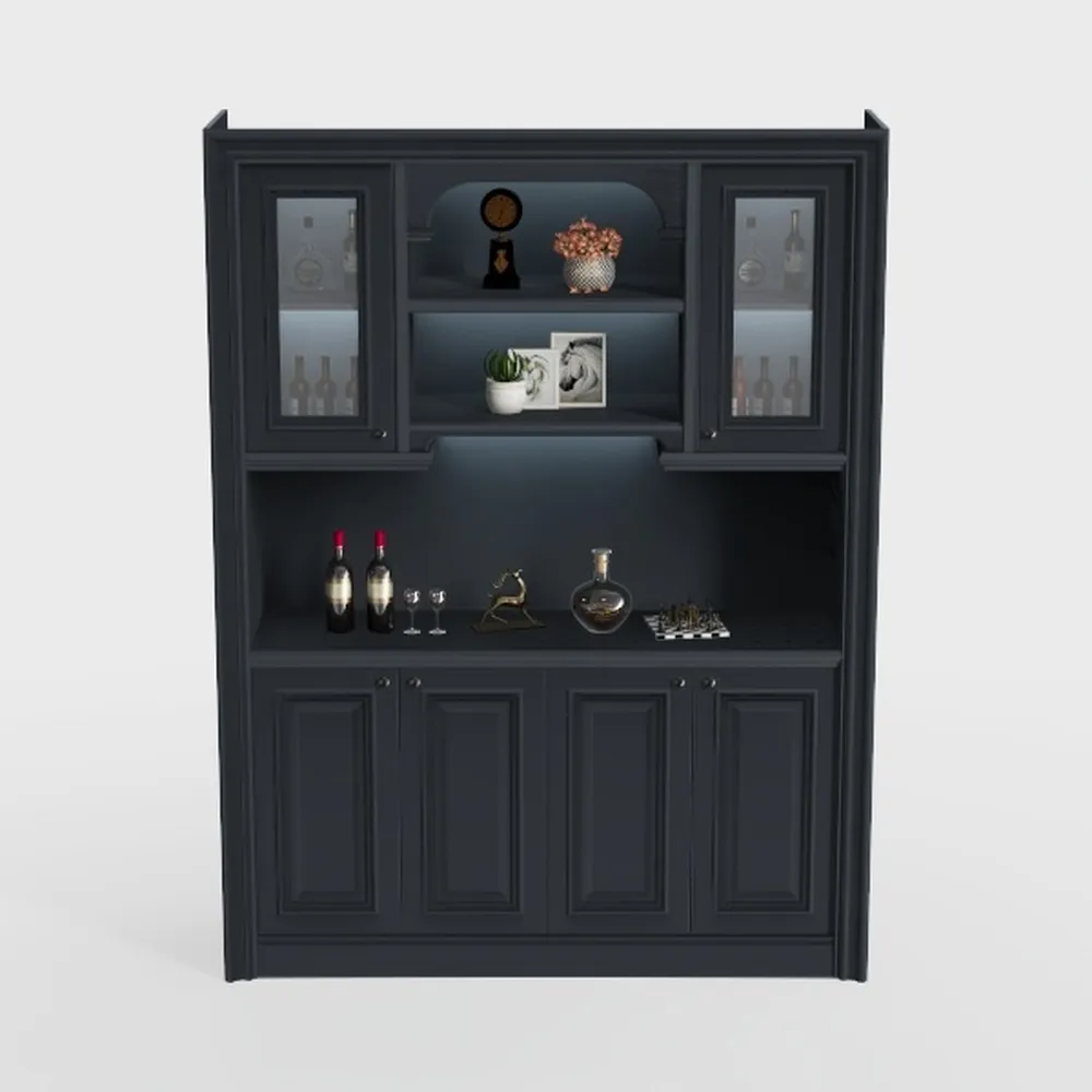 Cozy Castle Tall Kitchen Pantry Cabinet with