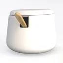 spice jar-French Style Left 45 Degree View