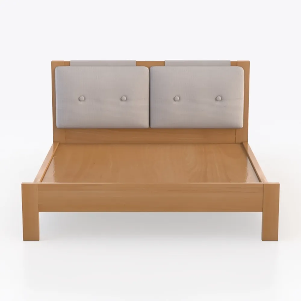 Baxton Studio Jaiana Tufted Platform Bed, Queen, G