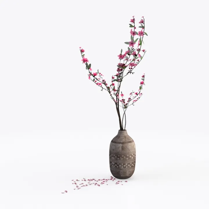MAKHOT Rustic Ceramic Farmhouse Flower Large