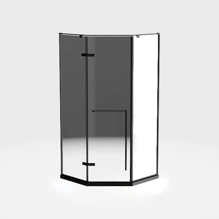 CKB Corner Shower door 38” x 38” x 72”, 1/4" (6mm)
