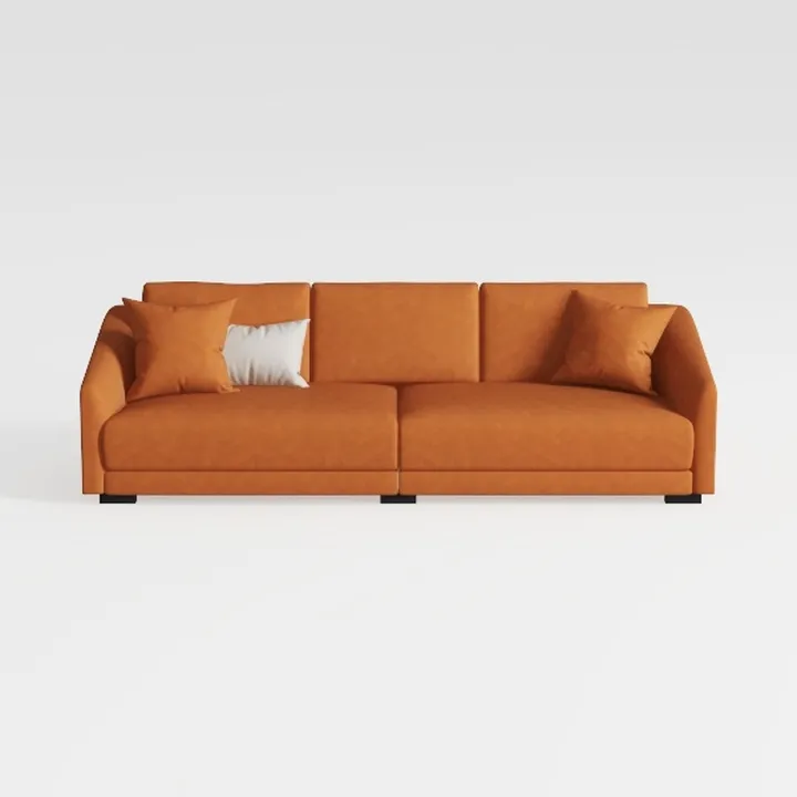 81Inch Oversized 3 Seater Sectional Sofa, Living 