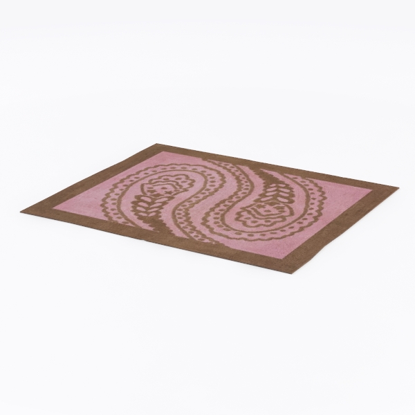 Sweet Jojo Designs  Pink Paisley Collection Floor Rug