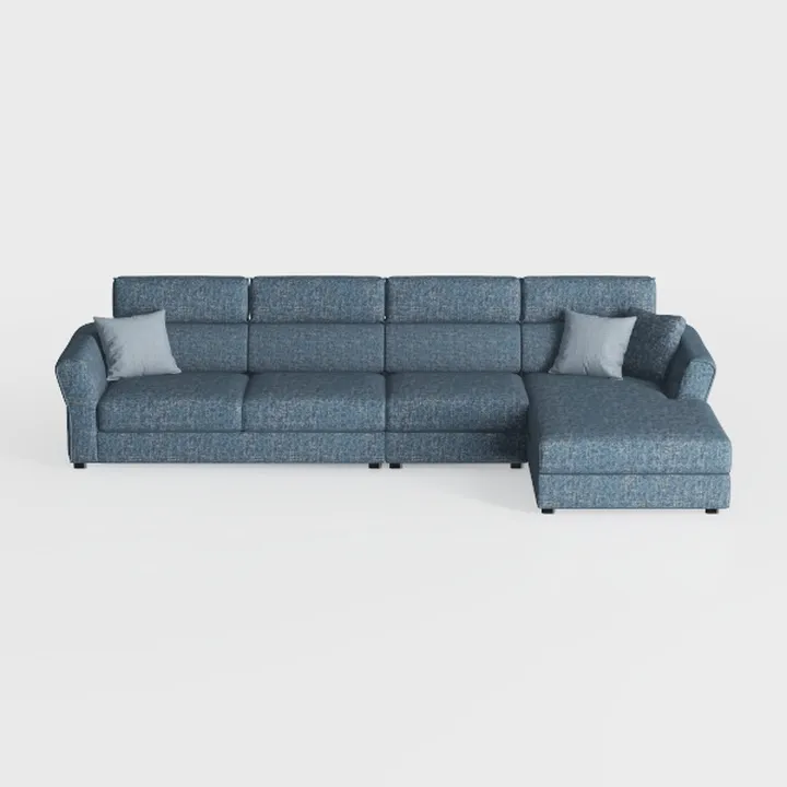 157.5" Cloud Couch Modular Sectional Sofa for