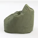 Furniliving Bean Bag Chair, Giant Bean Bag Chair Left 45 Degree View