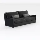 Modular Sectional Sofa,Deep Seat Couch for Living Right 45 Degree View